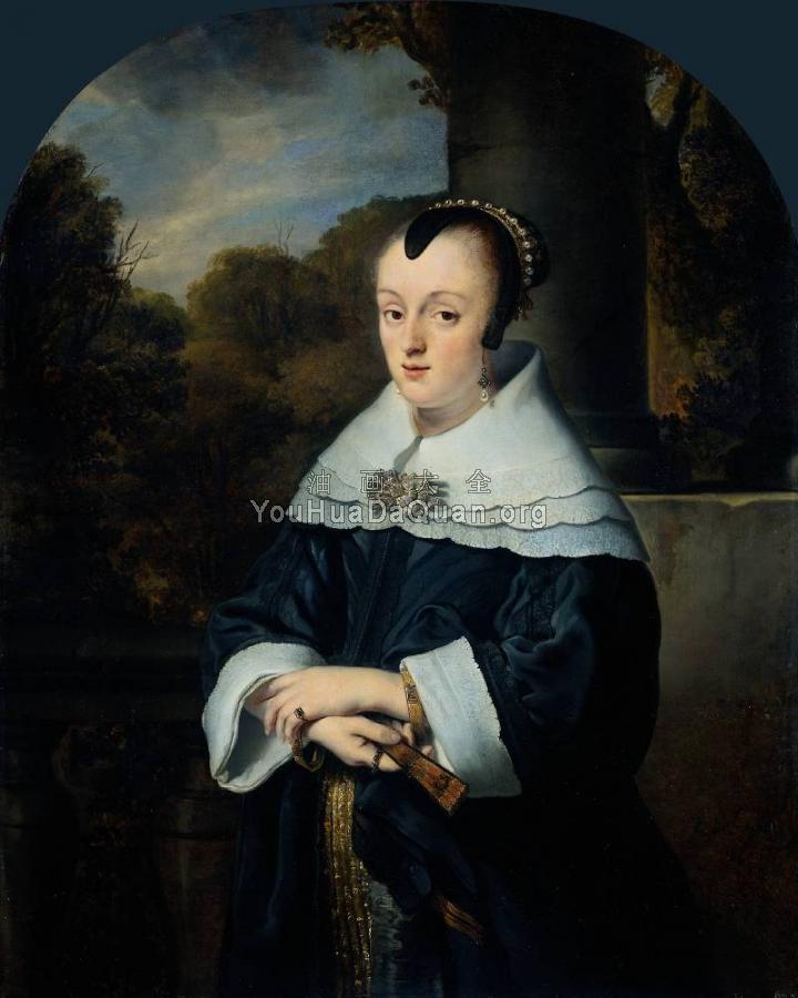 Maria Rey Wife of Roelof Meulenaer - 费迪南德·波尔